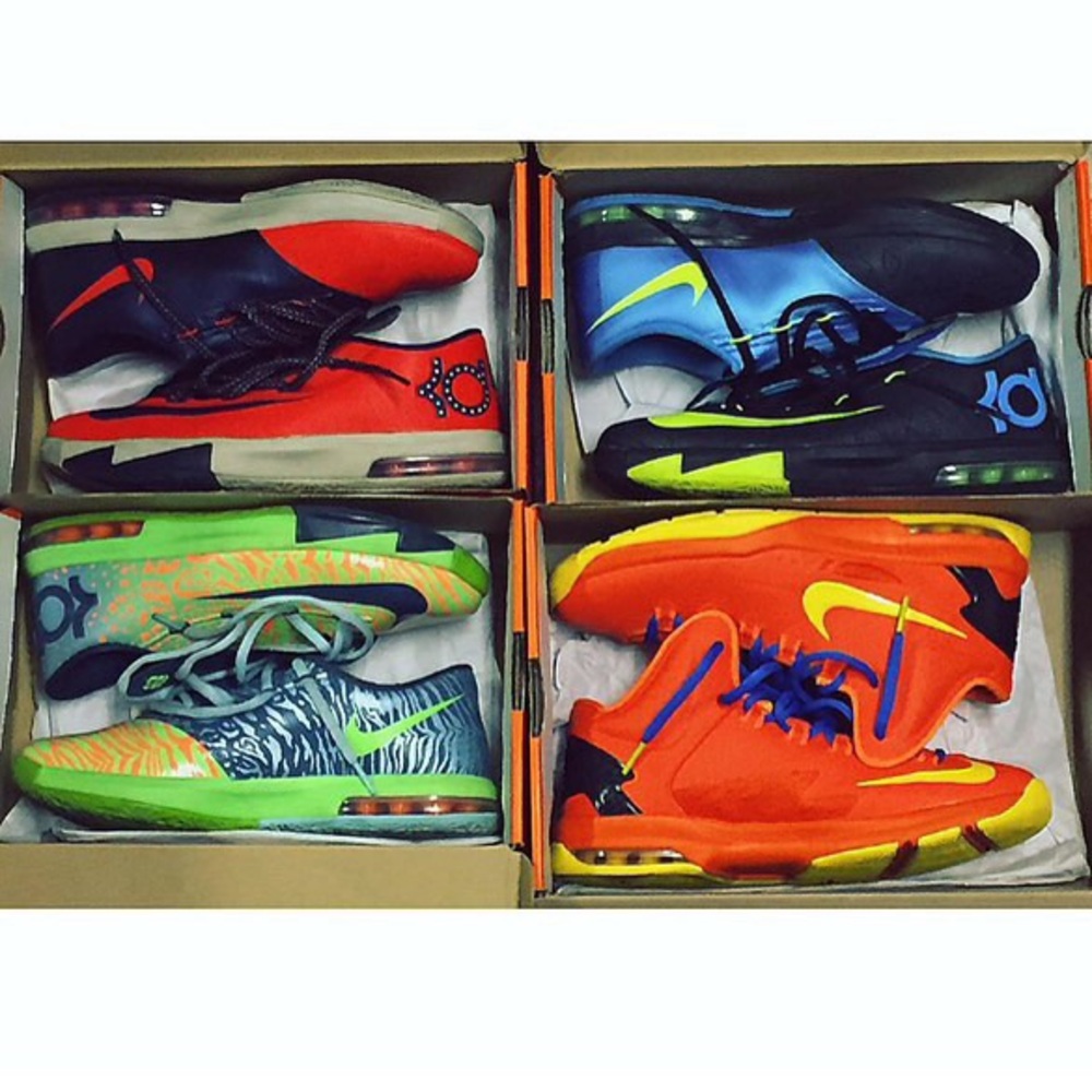 Nike KD Colorful Sneaker Collection
